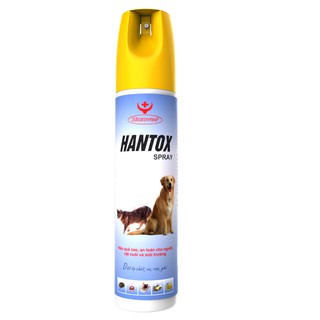 Thuôc xịt ve rận chó mèo hantox 300 ml cho cún to