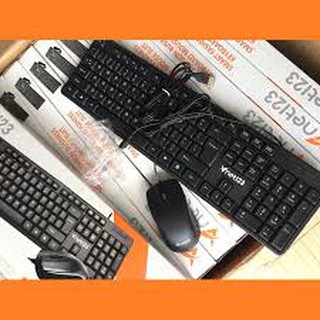 Bàn phím kèm chuột VNET-123 SIÊU BỀN, ĐẸP