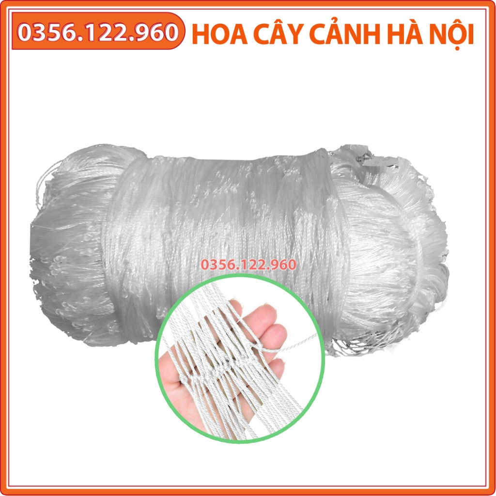 1kg Lưới làm giàn dây leo sợi kép, bền chắc cho bầu bí mướp .....(rộng 2m x dài khoảng 30m)