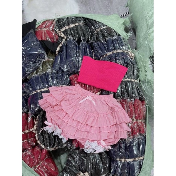 quần nơ tầng công chúa hàng mới về