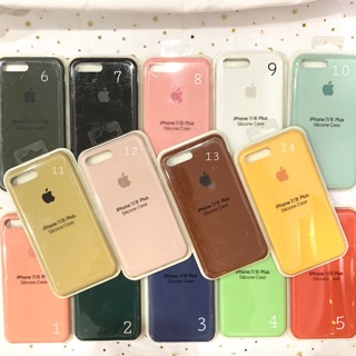 Ốp trơn màu IPHONE 7plus/8plus