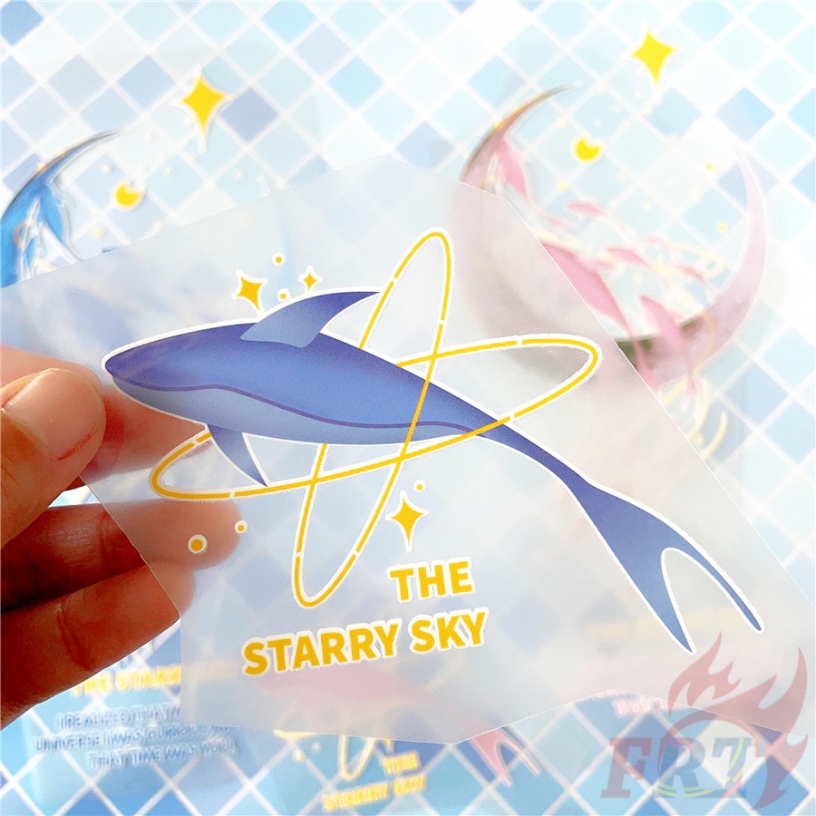 ◆ Sticker Dán Tường Bằng Vinyl Với Họa Tiết In Hình Bầu Trời Sao ◆ 1 Sticker Dán Ủi Với Thiết Kế Đẹp Mắt