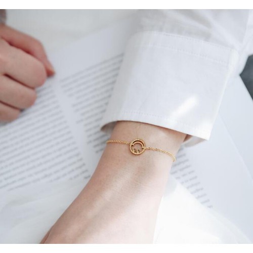 Lắc Tay Mặt Cười Titan Ko Đen TT 2249