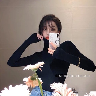 Áo len nữ cổ lọ 3 màu