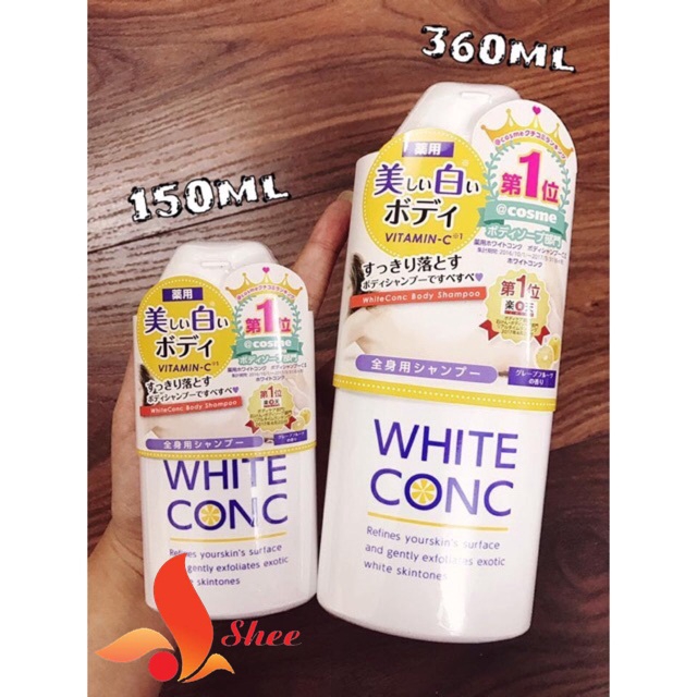 SỮA TẮM WHITE CONC 150ML (NHẬT BẢN)