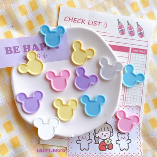 Charm khay chuột mickey siêu xinh B16/Nguyên liệu làm slime resin trang trí