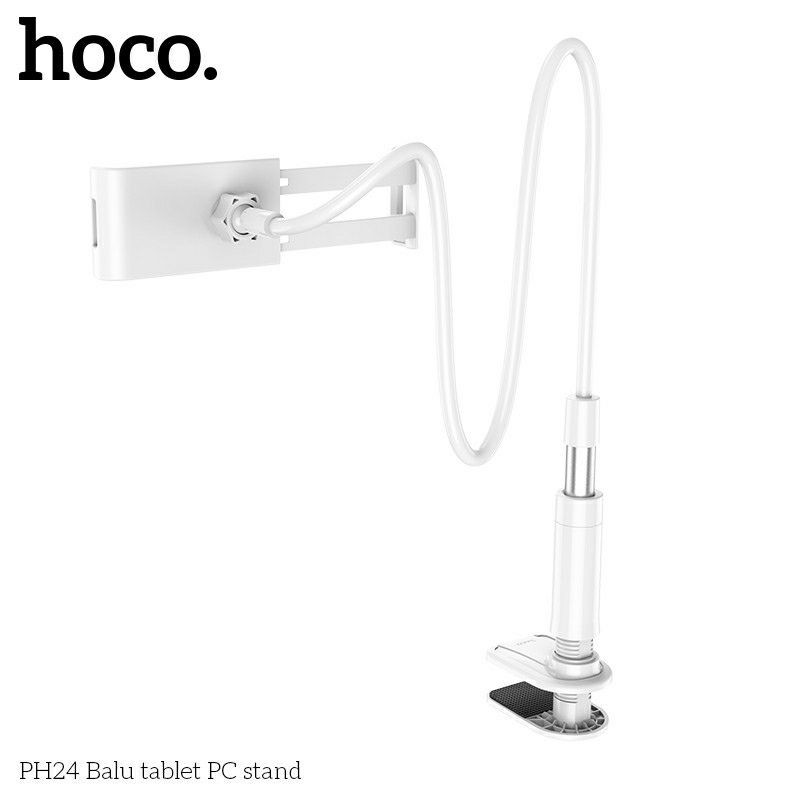 Gía đỡ HOCO PH24 chân đế kẹp bàn đầu giường để điện thoại , ipad MÁY TÌNH BẢNG xem phim.