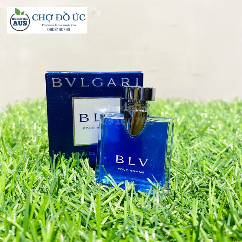 Nước hoa BVL mini dành cho nam size 5ml - BVLGARI chính hãng - dạng chấm