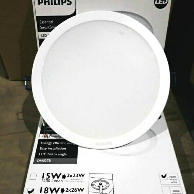 Đèn led âm trần DN027B LED 15 (18w) 175 RD PHILIP