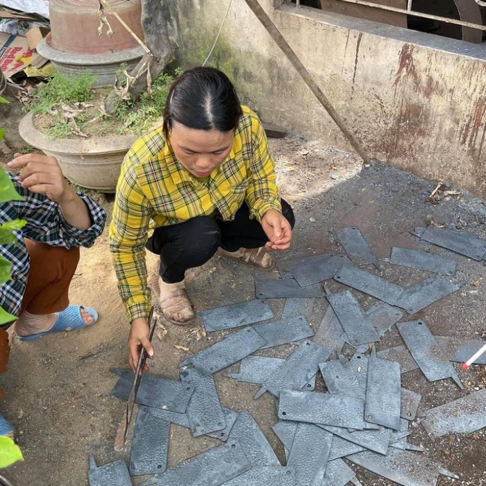 Dao Thái - Dao Thép Nhíp Khâu