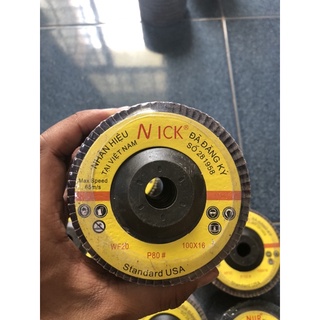 Nhám xếp tròn 100mm