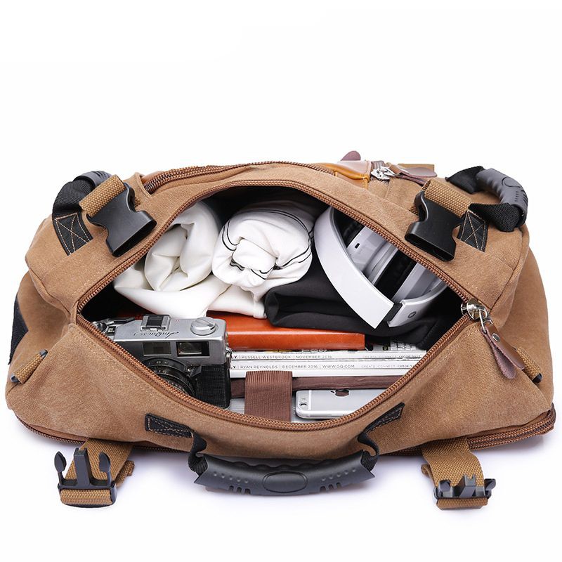 ZÓNG® Balo Du Lịch Vintage KAKA CANVAS