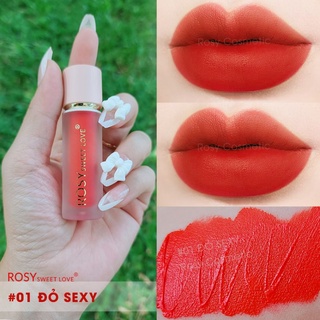 son kem lì kháng nước dưỡng môi Rosy chính hãng
