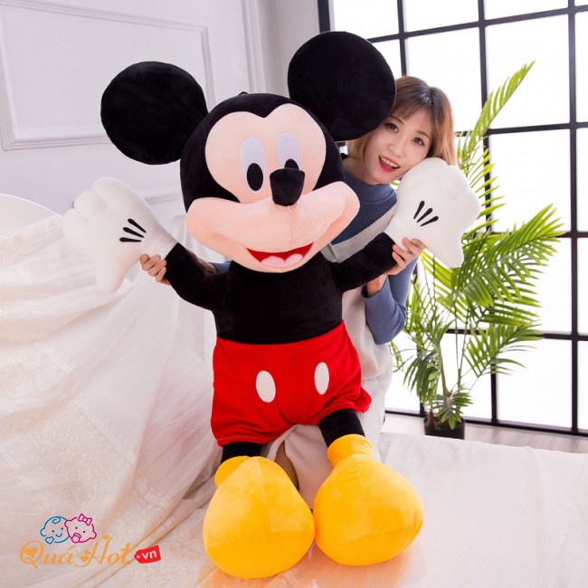 Gấu Bông Chuột Mickey Siêu Lớn - 130Cm