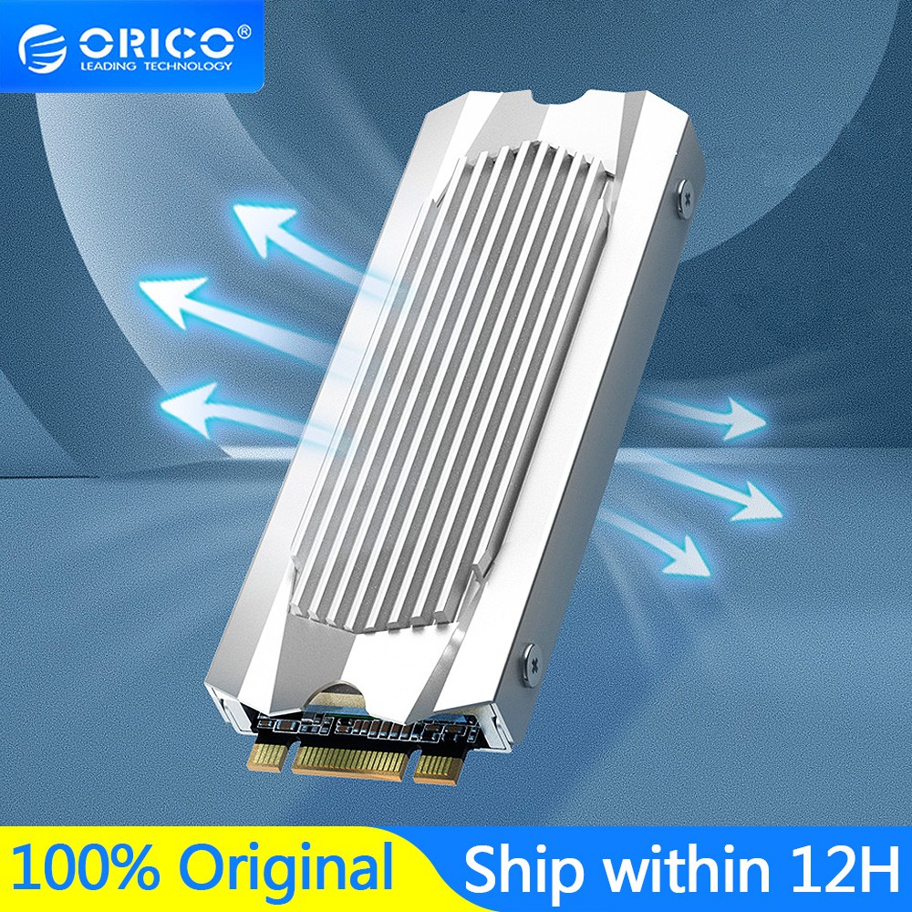 Tấm tản nhiệt làm mát ORICO bằng nhôm dành cho ổ cứng SSD M.2 NGFF PCI-E NVME 2280