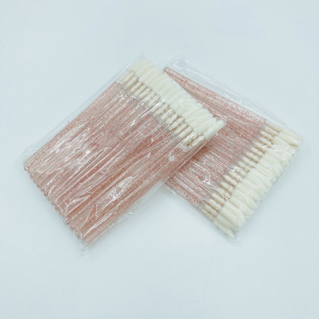 Cọ mềm kim tuyến (túi 50 cây),(túi 10 cây)_dụng cụ mi_keo nối mi_uốn mi_mi khay_mi fan_THÚY HÀ