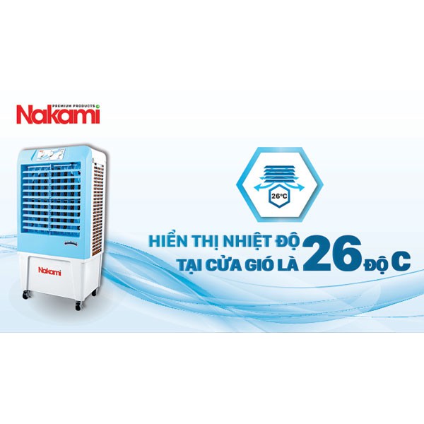 [GIẢM GIÁ SỐC HÈ 2019] MÁY LÀM MÁT KHÔNG KHÍ DAIKIO NAKAMI NKA-3500A NHẬT BẢN