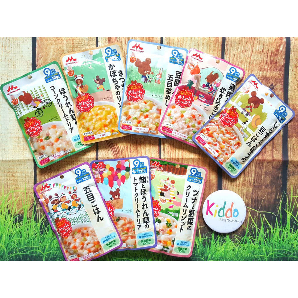KIDDO_Cháo ăn liền MORINAGA 9 (Từ 9 tháng)