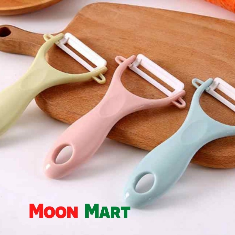 Dao gọt vỏ hoa quả, dao nạo vỏ trái cây rau củ, bào lát mỏng khoai tây cà rốt nấu ăn tiện dụng