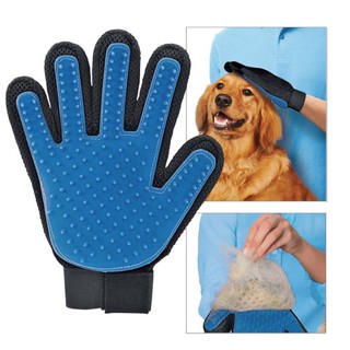 Găng tay chải lông cho Chó Mèo True Touch