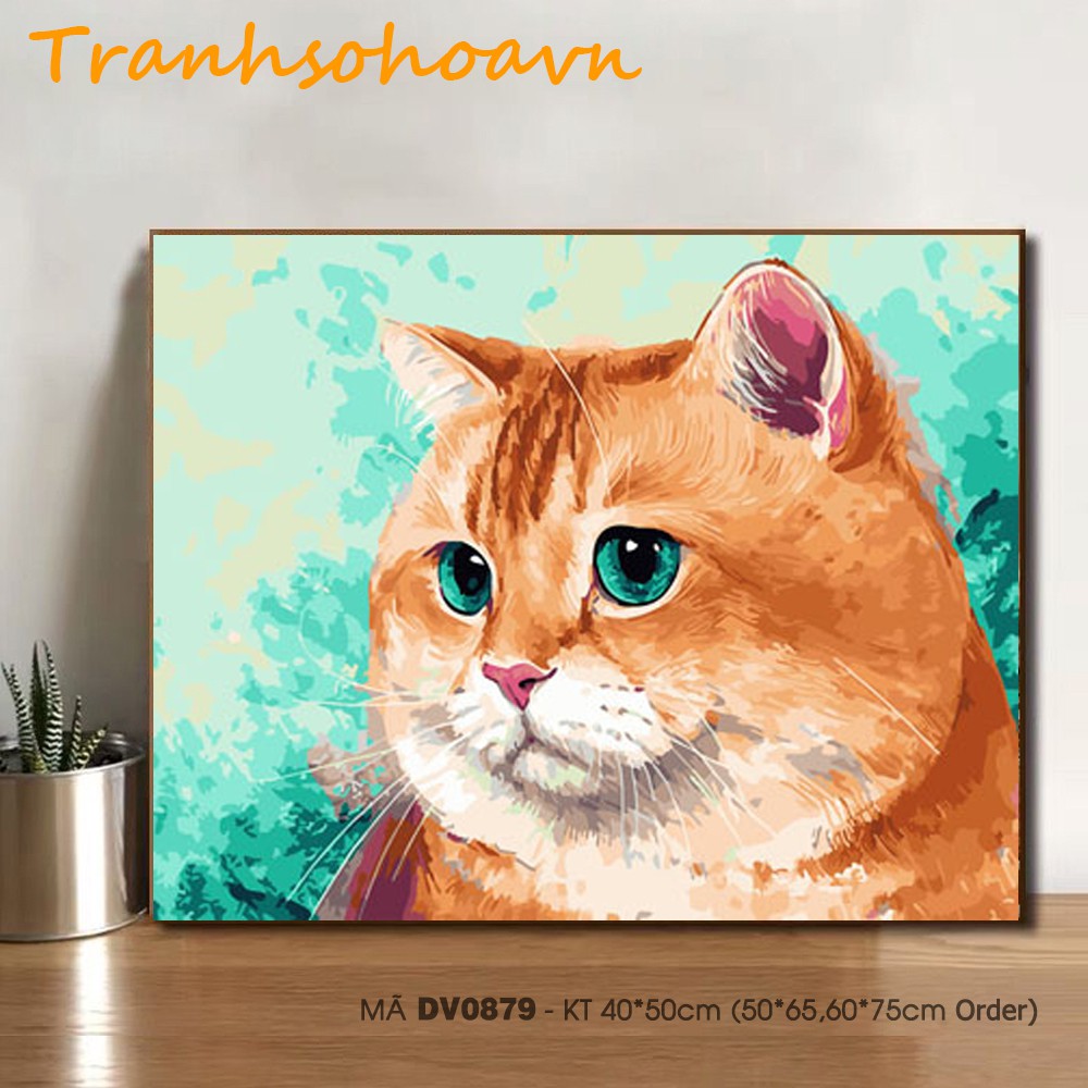 Tranh Sơn Dầu Số Hóa Động Vật  Tự Tô Màu Theo Số Tranhsohoavn - Tổng Hợp Các Mẫu Tranh Động Vật Đáng Yêu Hàng Có Sẵn | BigBuy360 - bigbuy360.vn