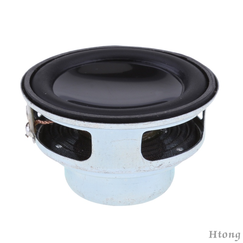  New 40mm 5W Magnetic Speaker Stereo Sound PU Black Replacement