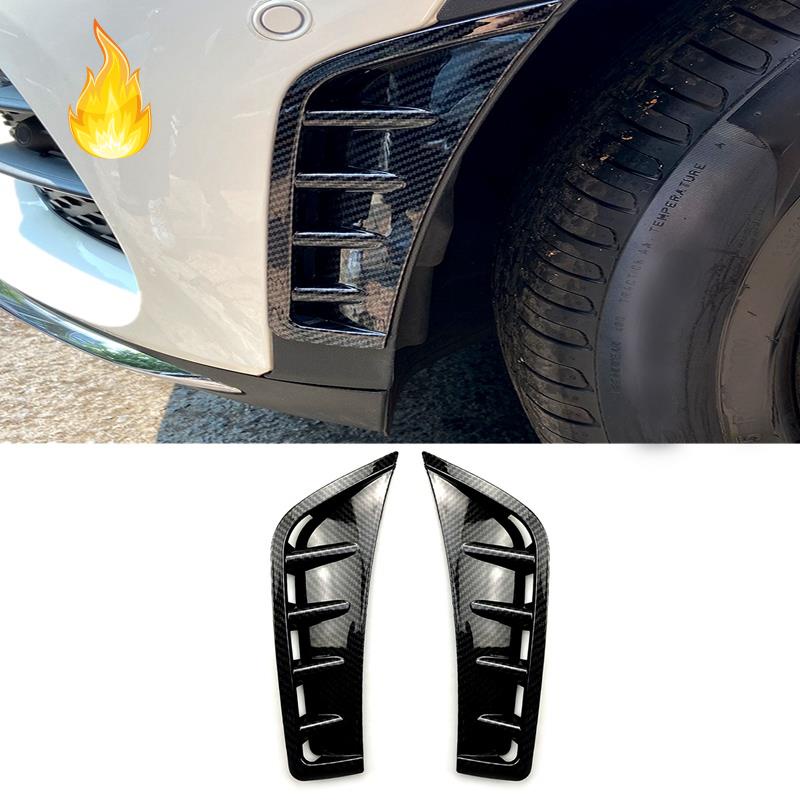 Ốp cản trước bằng ABS họa tiết sợi carbon thích hợp cho Mercedes Benz GLC Class GLC260 GLC300 2020