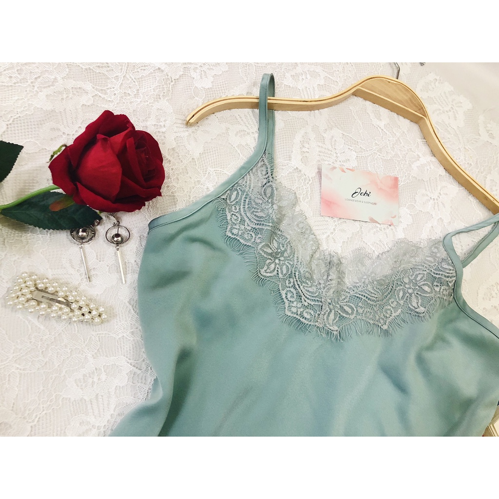 Đầm Ngủ Lụa Mặc Nhà ♥️ Chất Lụa Băng Cao Cấp ♥️ Không Mút Ngực (Hàng Thiết Kế)