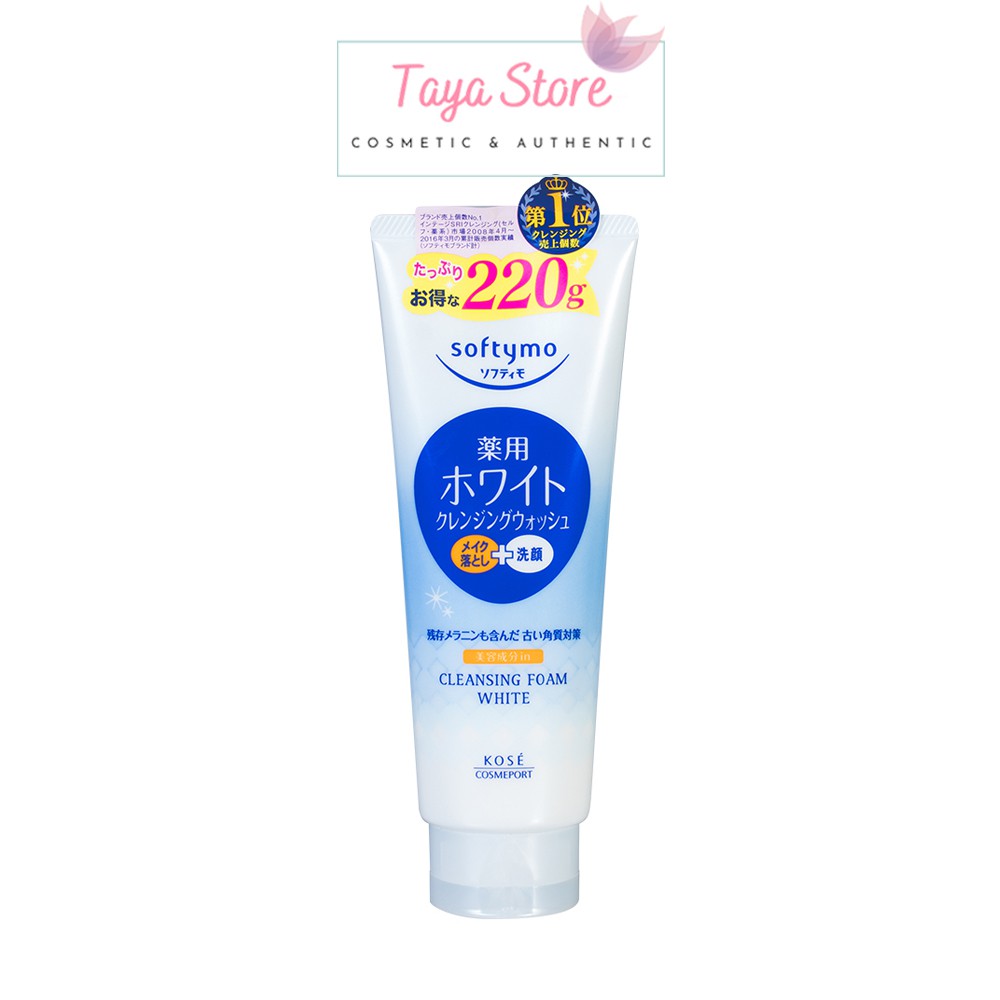 Sữa Rửa Mặt Kose Softymo Nhật Bản 220g