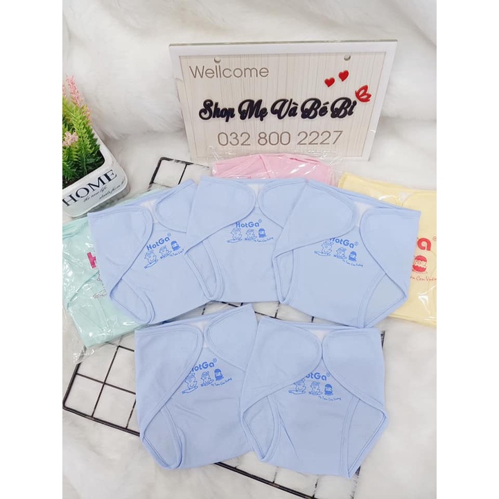 Set 5 Tã Dán/ Tã Vải Màu Hotga Size Cho Bé từ 3-8kg