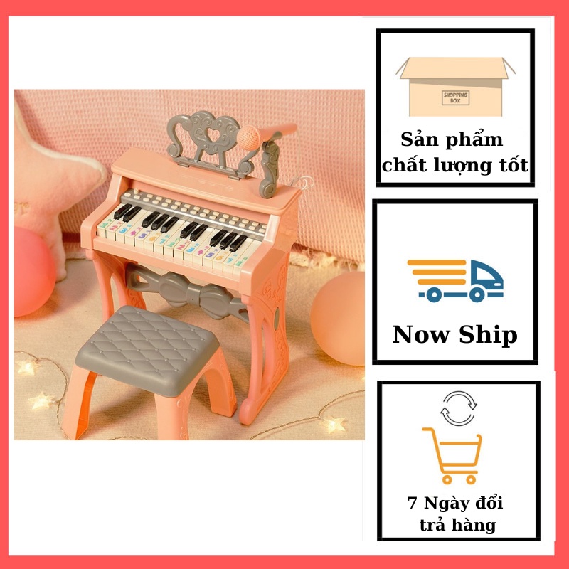 Đàn đồ chơi cho bé, đàn piano mini đồ chơi giao dục, đàn piano chất liệu nhựa cao cấp