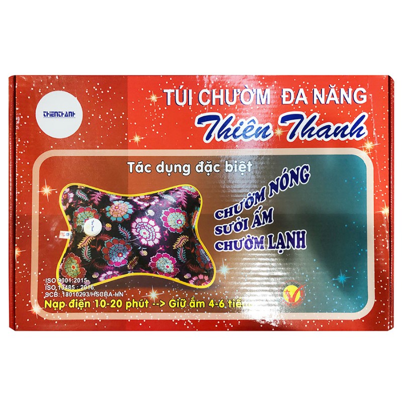 Túi sưởi cắm điện HÀNG VIỆT NAM hình gối chườm nóng đa năng làm ấm bụng chân tay hiệu Hướng Dương, Thiên Thanh, Medione