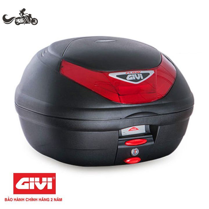 Thùng Sau 35 Lít Mã E350N Hàng Chính Hãng GIVI Bảo Hành 2 Năm