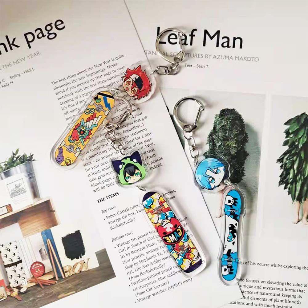 Móc Chìa Khóa Bằng Acrylic In Hình Nhân Vật Anime Hasegawa Reki Kyan Dễ Thương