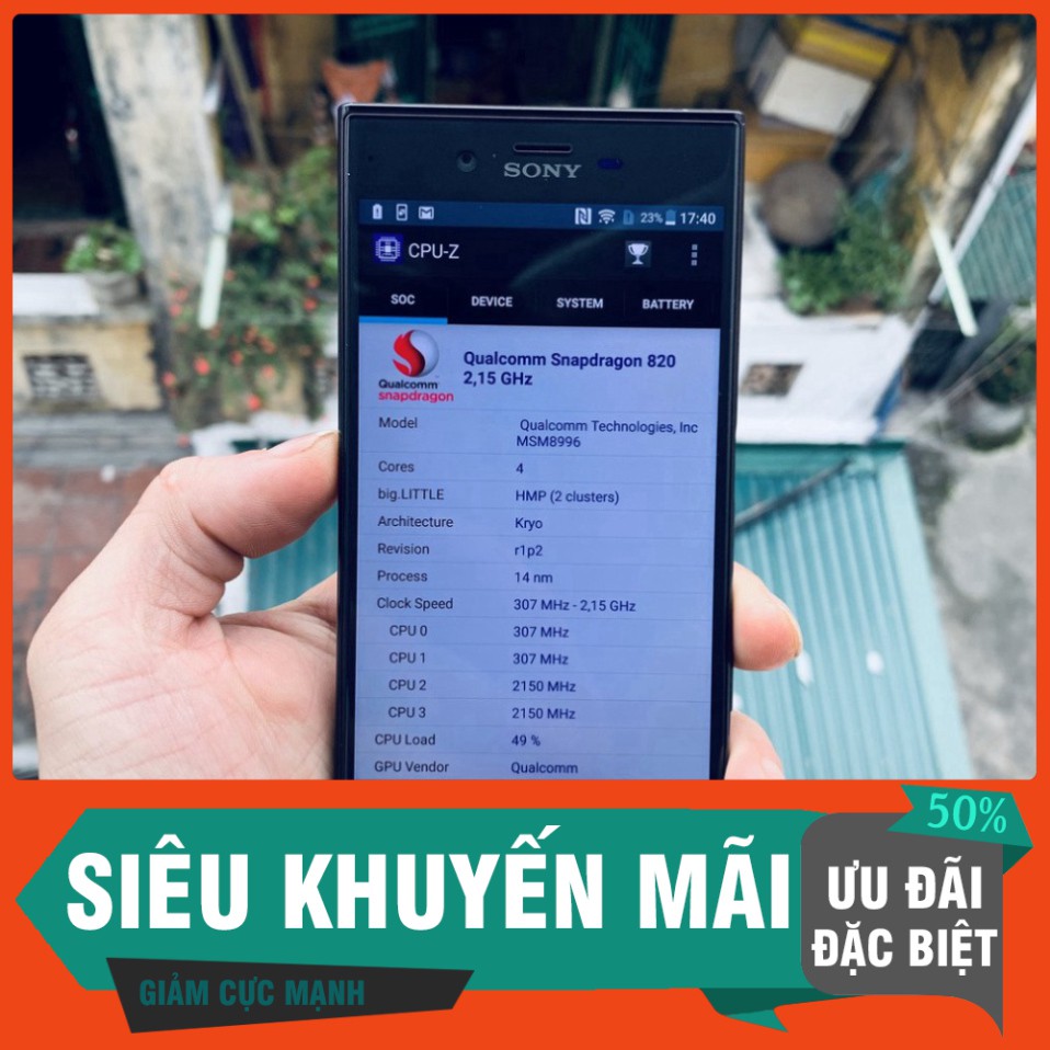 SIÊU KHYẾN MÃI Điện Thoại Sony XZ Nhật Chính Hãng-Chip 820, Ram 3GB, Liên Quân Mượt SIÊU KHYẾN MÃI