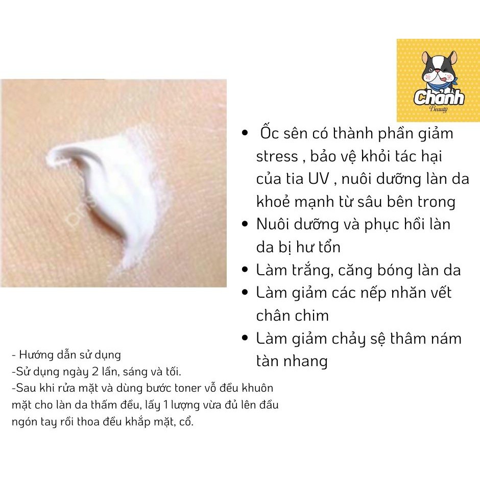 Kem Ốc Sên Mini Goodal Premium Snail Tone-Up Cream 10ml Hàn Quốc