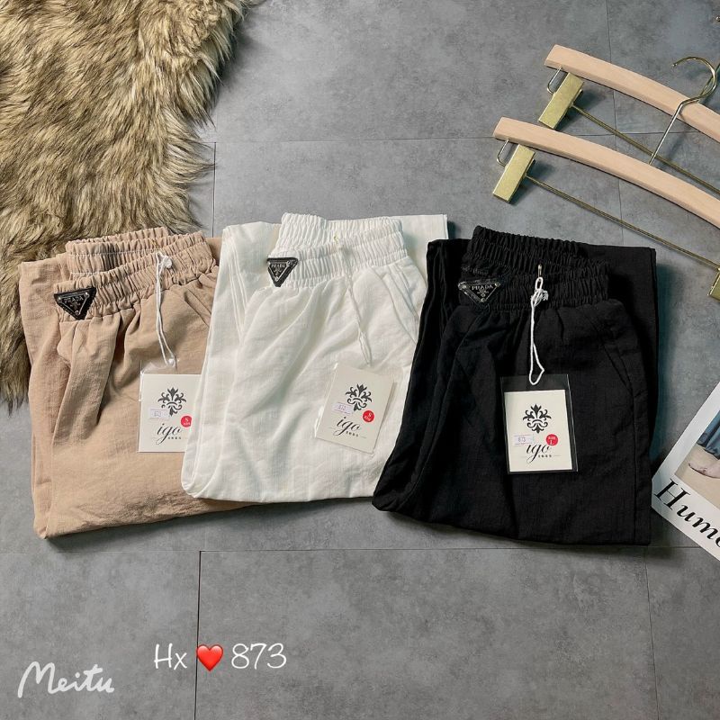 Quần đũi tag cạp bo gấu