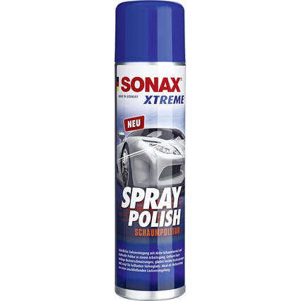 Bọt đánh bóng sơn xóa xước nhẹ xe ô tô xe máy cao cấp Sonax Xtreme Spray Polish 320ml 241300