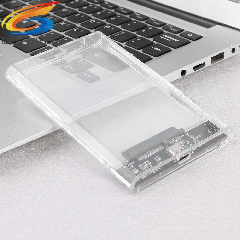 Hộp đựng ổ cứng ngoài USB 3.1 Type-C 2.5 inch SATA HDD SSD