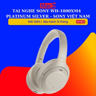 Tai nghe Sony WH-1000XM4 - Platinum Silver - Chính hãng Sony Việt Nam