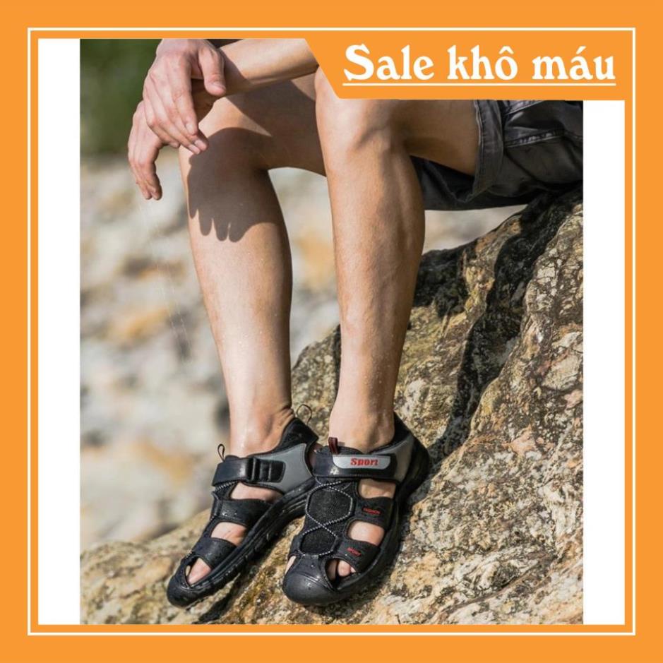 Giày sandal nam bít mũi đi phượt hiệu Rova RV27R - BẢO HÀNH 12 THÁNG -new221