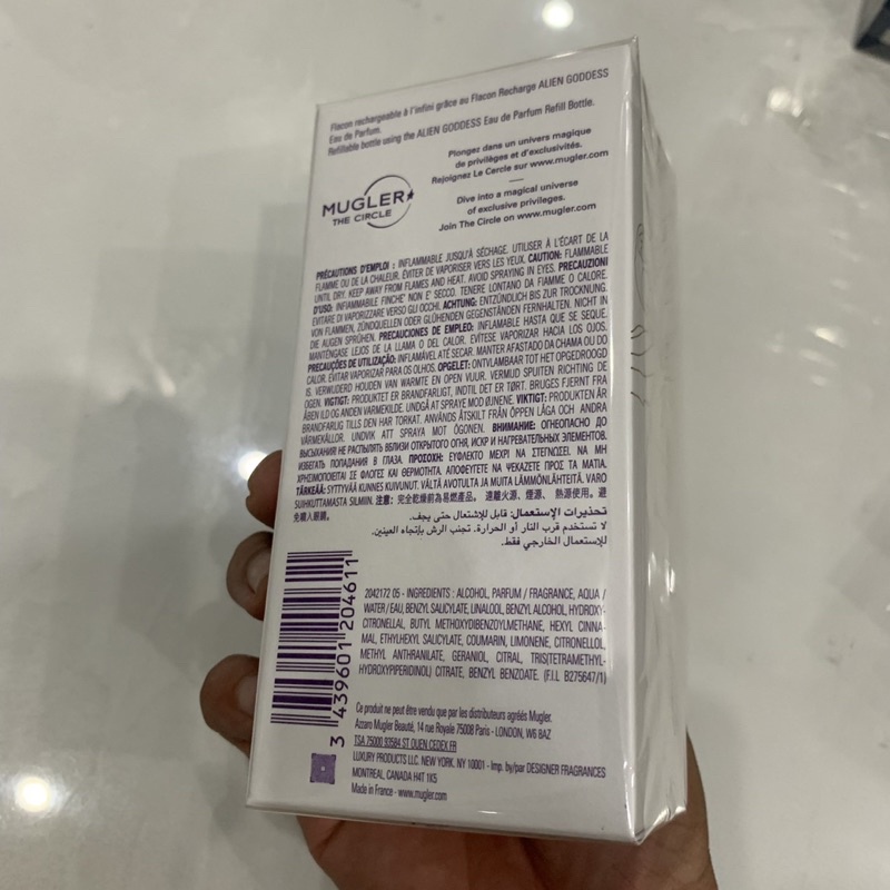 Nước hoa nữ Mugler Alien Goddess EDP 30ml, 60ml full seal