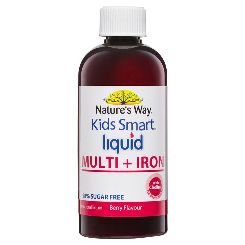 Vitamin tổng hợp Nature's Way Kids Smart Multi Iron Liquid