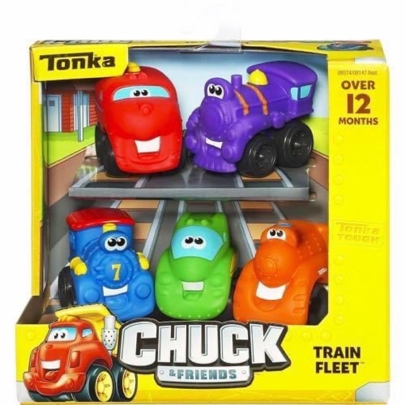 [LIKE NEW]SET 5XE TONKA NHỰA DẺO PLAYSKOOL HASBRO.