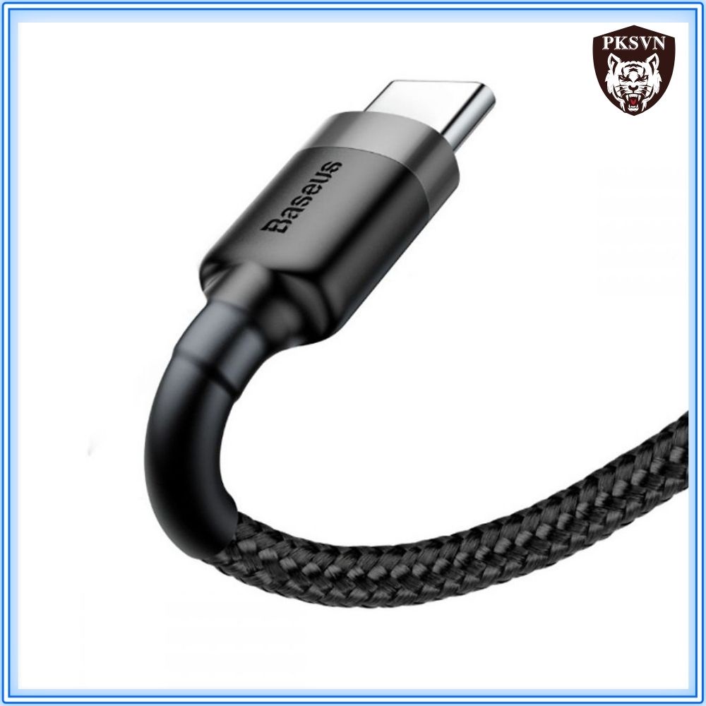 Dây sạc nhanh Type C chính hãng Baseus cafule hỗ trợ sạc nhanh Quick Chagre 3.0 18w Cho Samsung, Xiaomi, Oppo - BH 12T