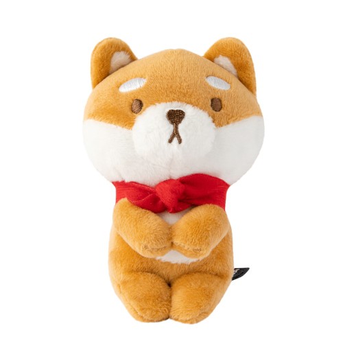 Chú Chó Shiba Nhồi Bông Mini ARTBOX Hàn Quốc Đang Ngồi Màu Nâu Đáng Yêu