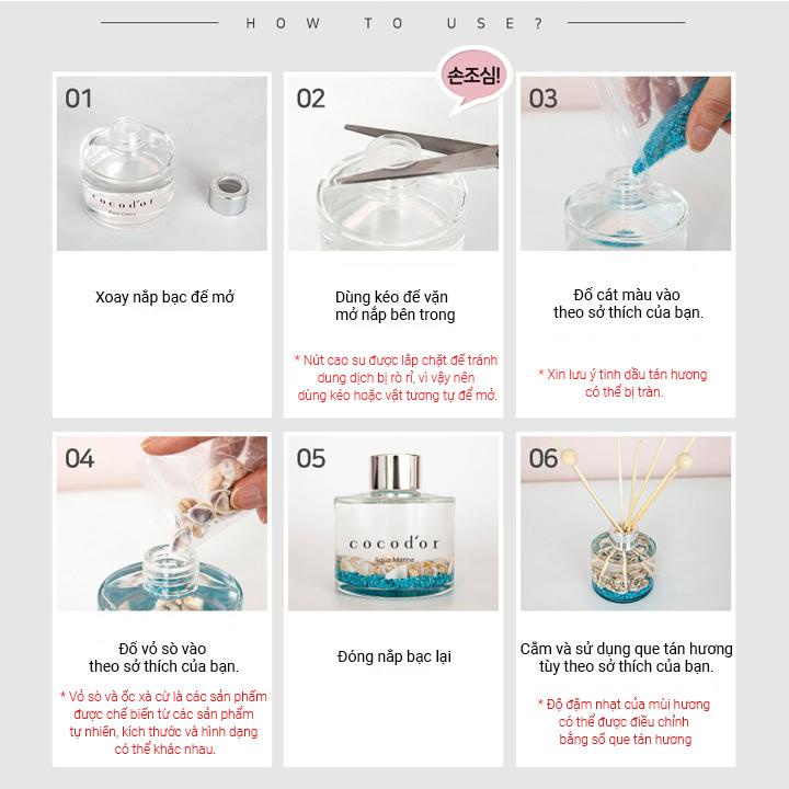 Tinh Dầu Tán Hương Phiên Bản Aqua Cocodor Aqua Diffuser 120ml