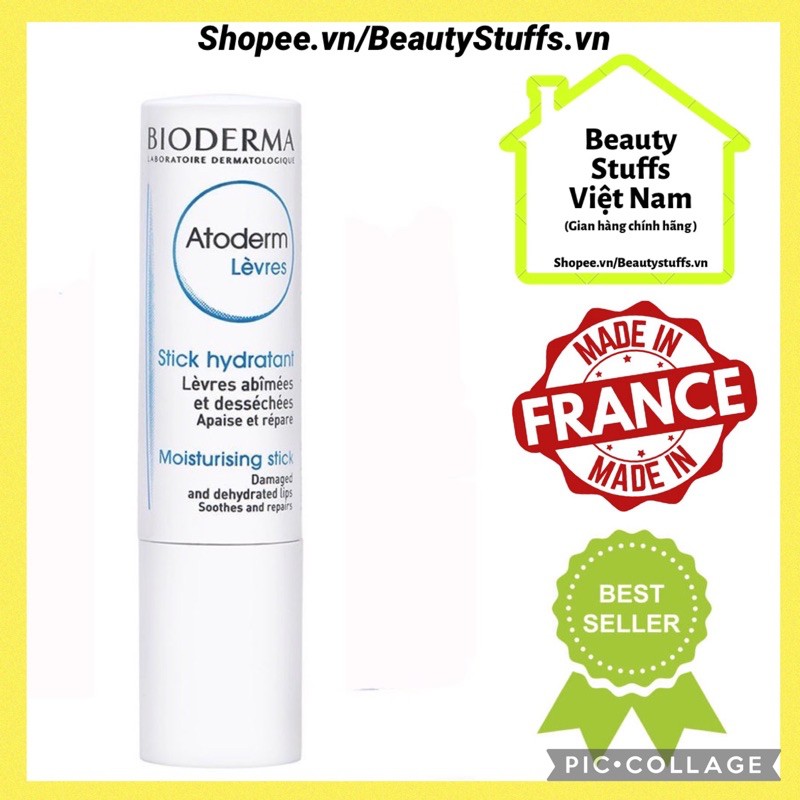(Date 2023) Son Dưỡng Môi Bioderma Atoderm Stick Hydratant 4g | BigBuy360 - bigbuy360.vn