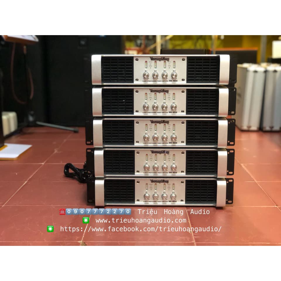 Đẩy Main YoungKing Audio MK-4650 in Korea 4 Kênh