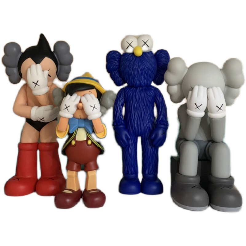 【Spot】mand kaws Violent Bear Figurine Garage Kits Doll Toy Decoration Tide Play Desktop Living Room Decoration TV Cabinet